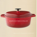 Color Esmalte Cast Iron Casserole panelas para Turquia Braising